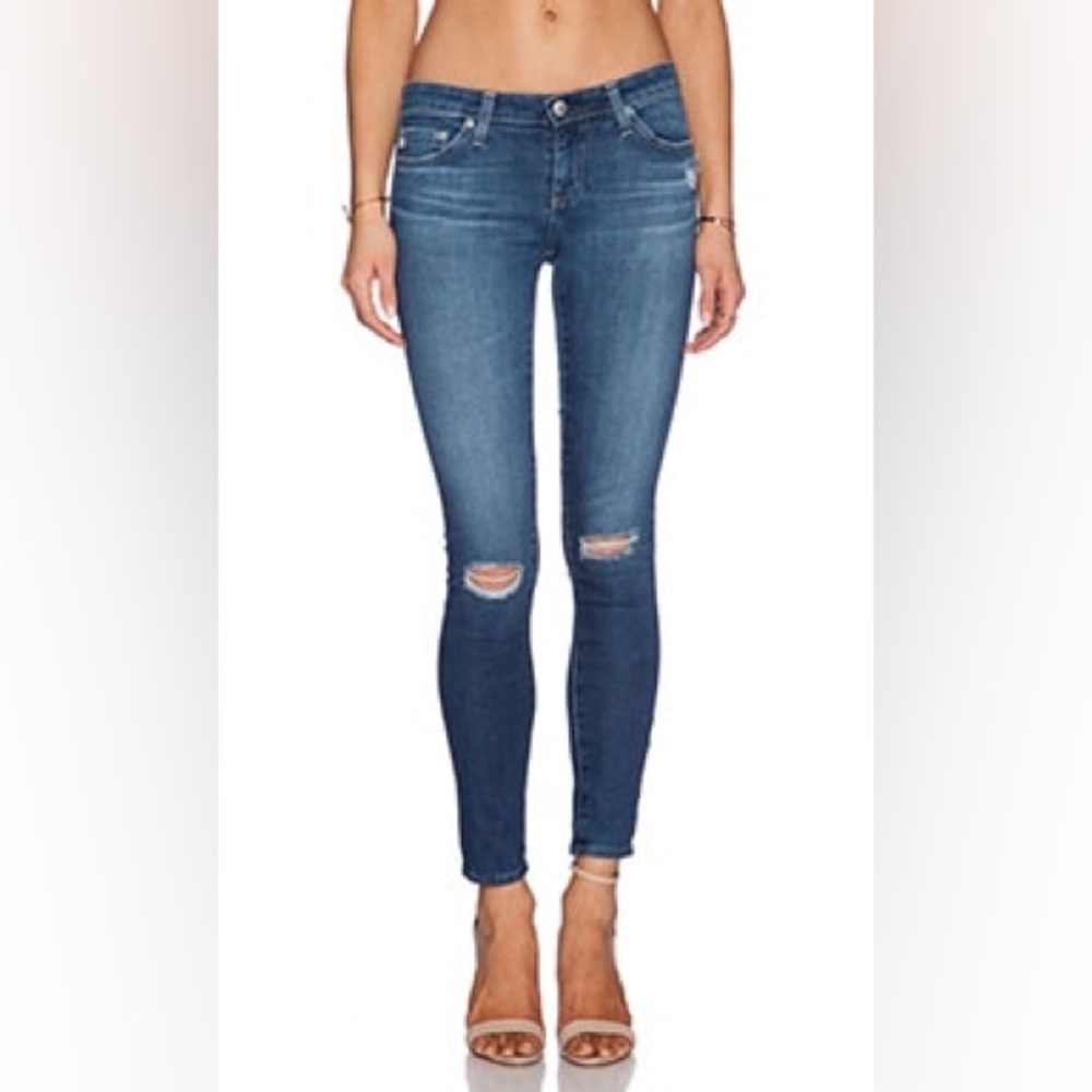 AG Adriano Goldshmied legging ankle jeans Alexa Chung for AG denim size 28R